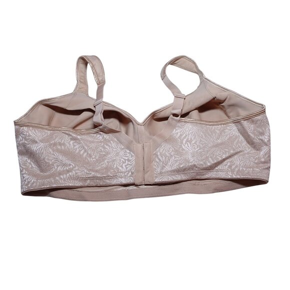 NIP Playtex 18 Hour Smoothing Wireless Bra with Cool Comfort 46DD Nude Seamless - Picture 11 of 11